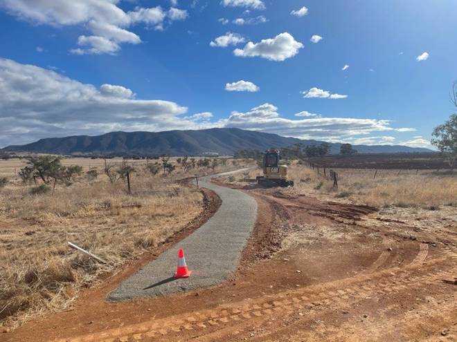 17 km extension to the Southern Flinders Rail Trail in South Australia commences