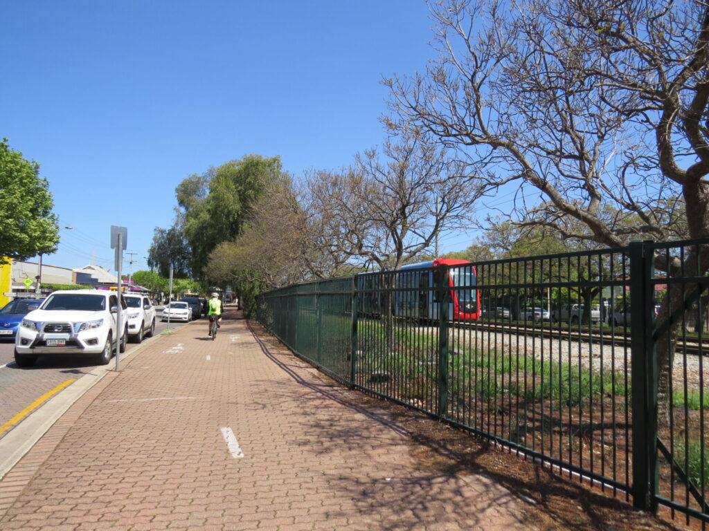 Proposed improvement to northern end of Mike Turtur Bikeway