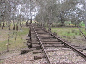 Timber trestle bridge 2014