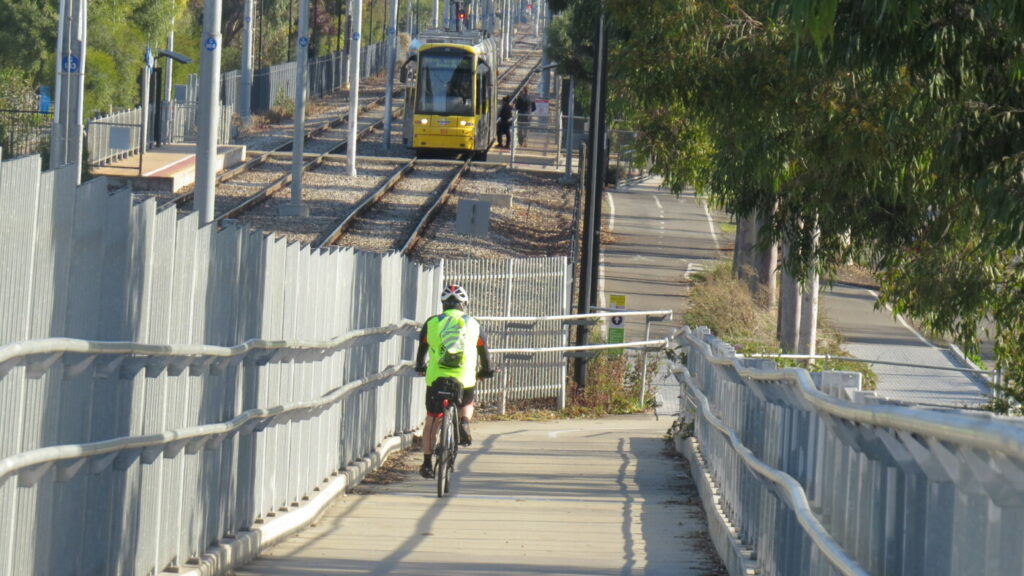 Mike Turtur Bikeway railside trail