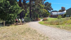 Red Hill Station site behind the shops [2021]