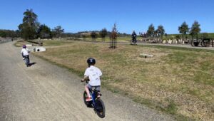 Lots happening at the Coldstream Station site pump track [2025]