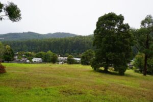 A sawmill remains in the town but it's a pretty quiet hamlet these days [2024]