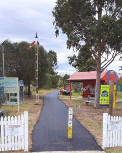 Start of the rail trail at Bairnsdale [2019]