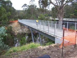 Diversion bridge over Boggy Creek at Nowa Nowa [2007]