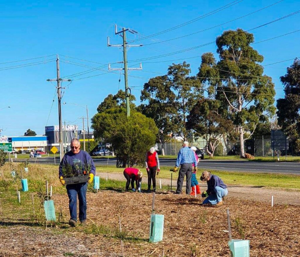 Rail Trail sites are good for community effort