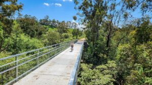 Bass River and Allsop Creek bridges finished trail from Nyora to Loch [2022]