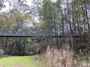 The Neil Trease Bridge over Bair Creek neariing Darlimurla [2025]