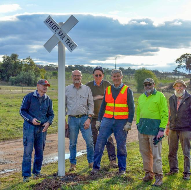 New Whistle Posts for the O’Keefe Rail Trail (Victoria)