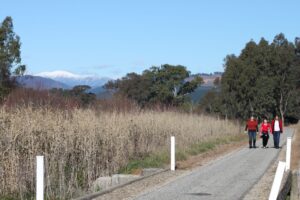 Eurobin, overshadowed by snow-covered Mt Feathertop [2012]