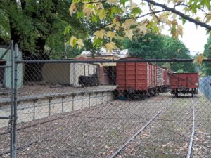 Bright Station is now a museum with preserved rolling stock [2021]