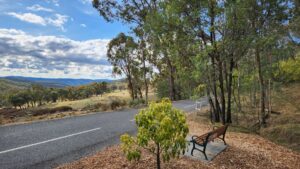 Gerry's Seat on the lane is a place to have a breather and take in the view [2021]