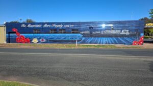 Stanhope Montevideo Maru tragedy mural [2025]