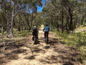 Cycling between Linton and Pittong [George Turner, 2021]
