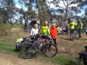 The Moyne Station site is a good spot for a break between Koroit and Port Fairy [2021]