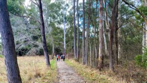 Mates walking the trail from Trentham [2024]