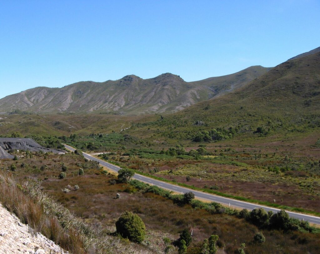 Strahan to Zeehan Road