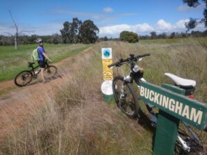 Start of the trail at Buckingham [2020]